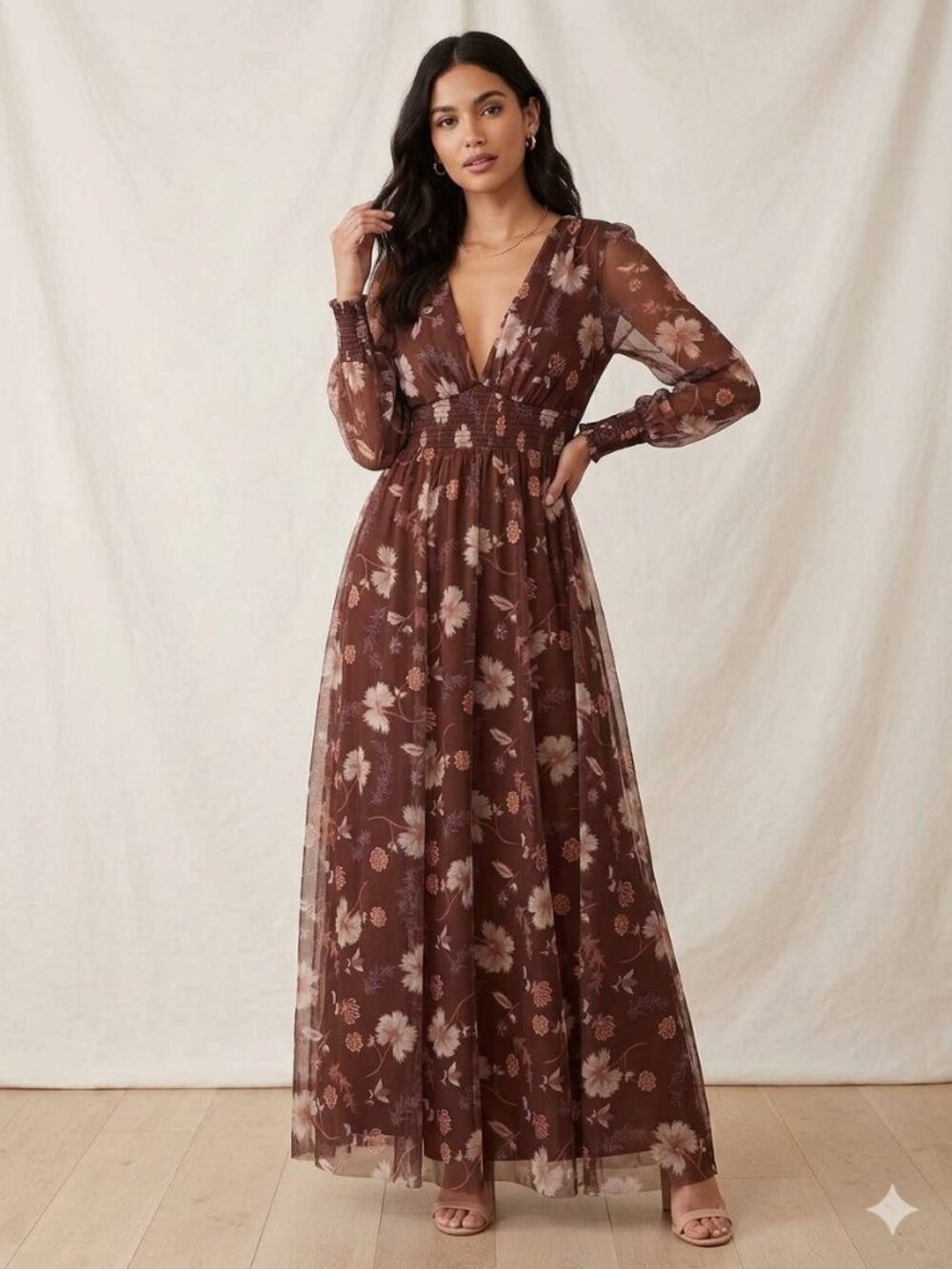 Baltic Born Layla Tulle maxi dress, size M